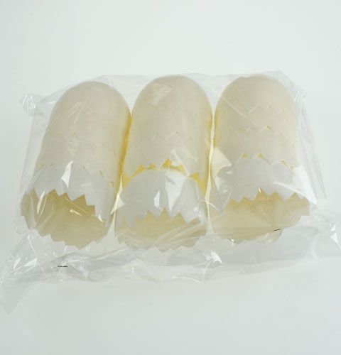 Floristik24 Huevera blanca Ø 8cm 12pcs