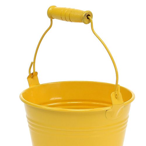 Floristik24 Cubo con asa colorido Ø12cm H10cm 8 piezas