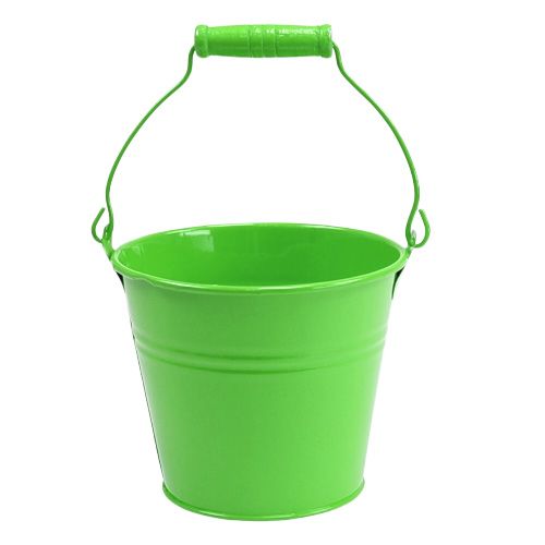 Floristik24 Cubos de metal, surtidos Ø10cm H8cm 10 piezas