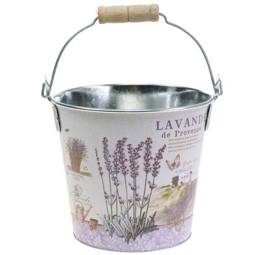 Floristik24 Cubo para plantas lavanda Ø17cm H16cm