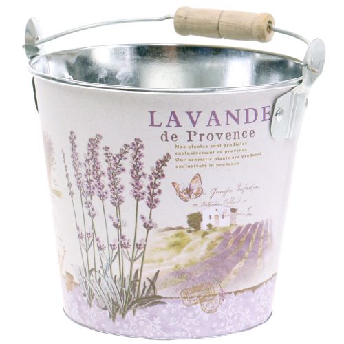 Floristik24 Cubo para plantas lavanda Ø17cm H16cm