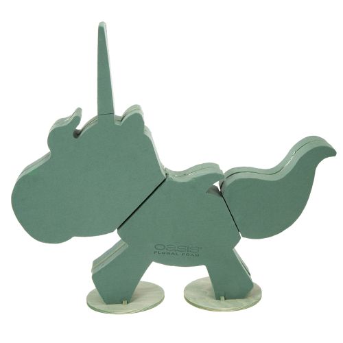 Artículo Unicornio de espuma floral de 68 cm x 60 cm