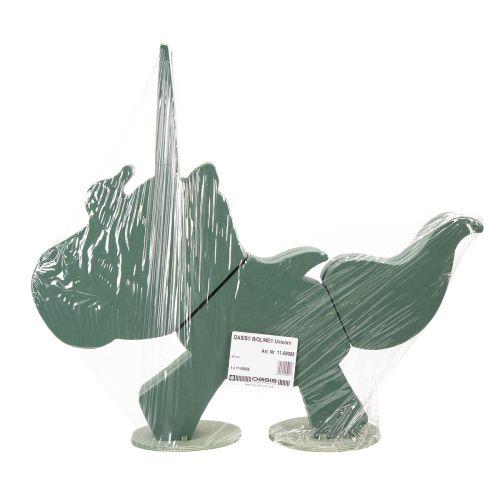 Artículo Unicornio de espuma floral de 68 cm x 60 cm