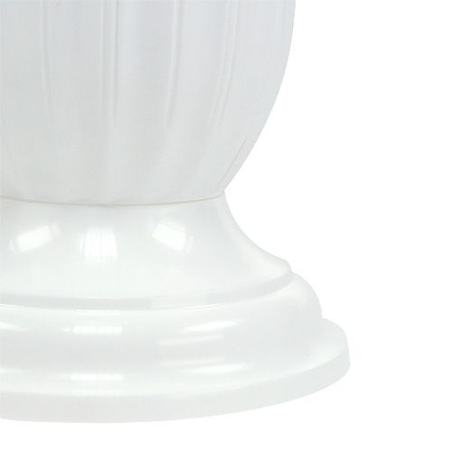 Artículo Jarrón Lilia blanco Ø23cm 1ud