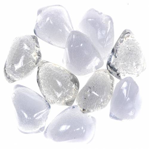 Floristik24 Cubitos de hielo decorativos flotantes 2.5cm - 4cm 500g