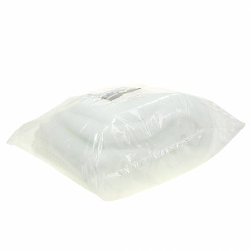Floristik24 Guirnalda carámbano blanco 5m x 33cm