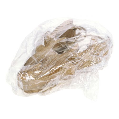 Floristik24 Madera de cabeza de alce para colgar 20x10.5cm 2pcs