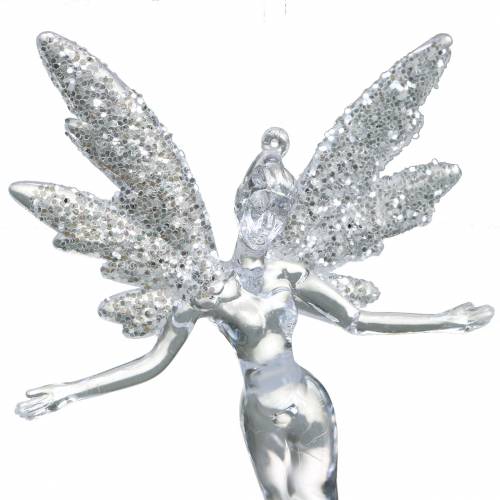 Floristik24 Percha decorativa árbol de Navidad hada 14cm