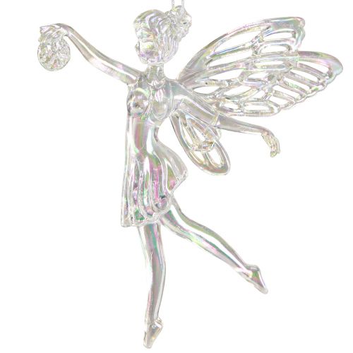 Elfos decoracion acrilico elfos navideños transparente 11cmx12cm 3uds