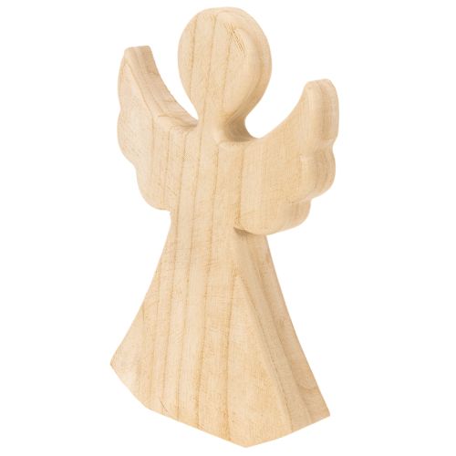 Ángel decorativo de madera,