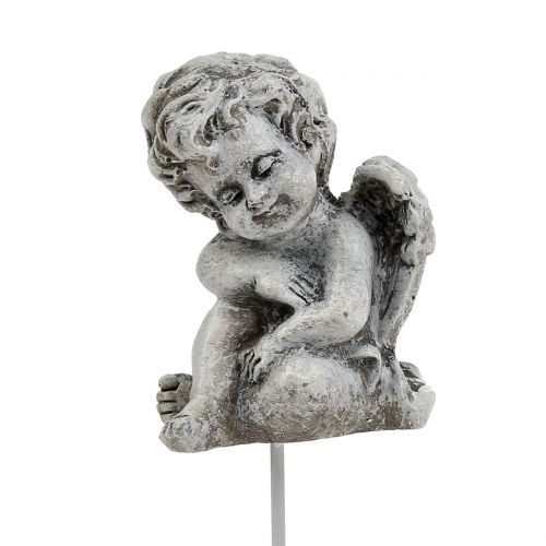 Artículo Ángel gris como plug 5cm - 5,5cm 8 piezas