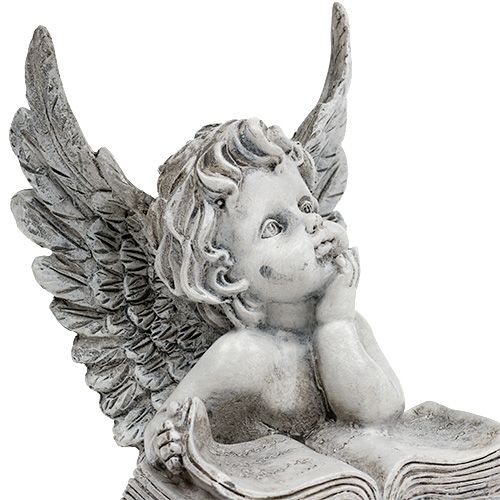 Floristik24 Angel con libro 14,5cm 1 pieza