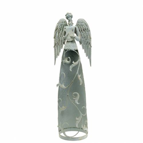 Floristik24 Ángel decorativo metal 58cm