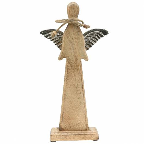 Floristik24 Decoración navideña deco angel madera H32cm
