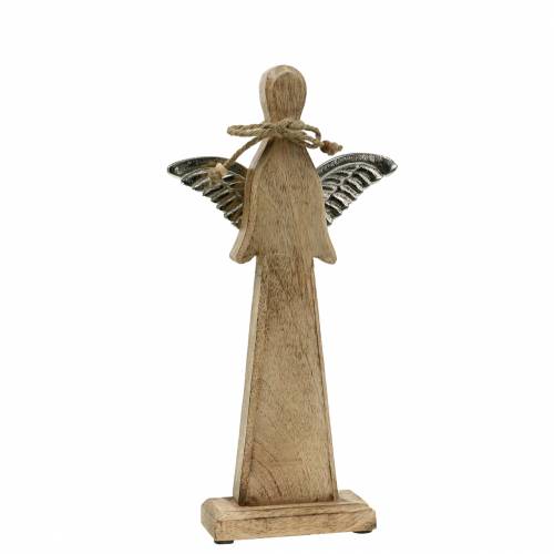 Floristik24 Decoración navideña deco angel madera H32cm