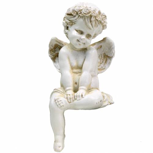 Artículo Asiento con borde de ángel H13cm 3 piezas