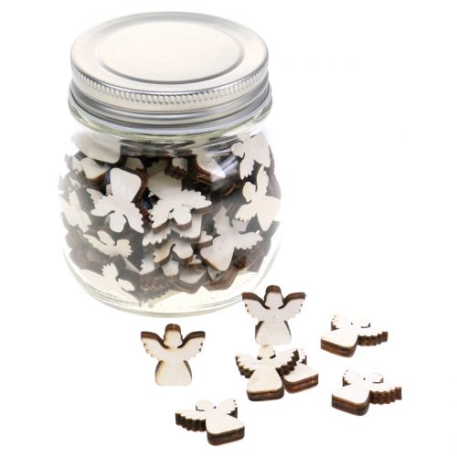 Floristik24 Ángel para esparcir en un vaso naturaleza 2cm 100p