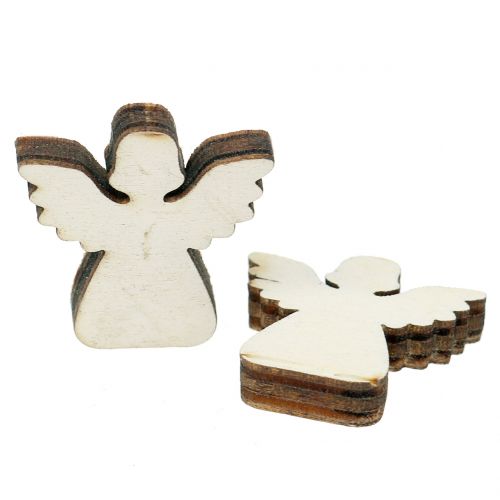 Floristik24 Ángel para esparcir en un vaso naturaleza 2cm 100p