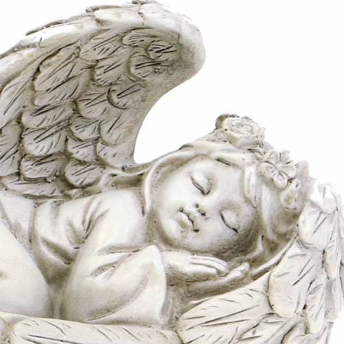 Floristik24 Ángel decorativo durmiendo 18cm x 8cm x 10cm
