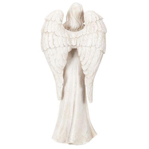 Figura de ángel de pie, rezando, elemento decorativo, 36 cm. | Floristik24.es
