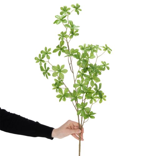Artículo Rama de Schefflera artificial, elegante decoración vegetal para espacios habitables, 95 cm