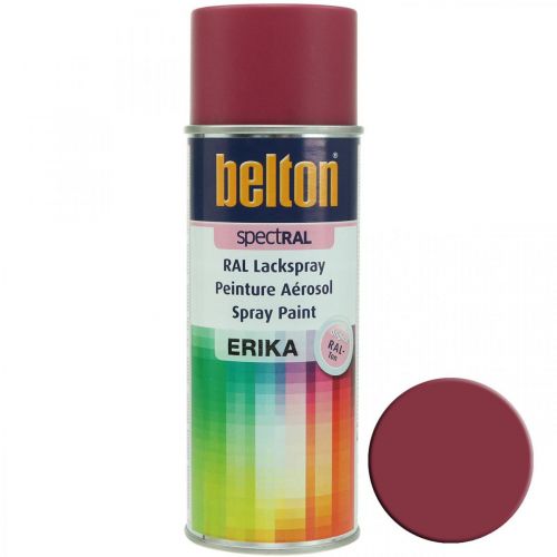 Belton spectRAL paint spray Erika pintura en spray mate seda 400ml