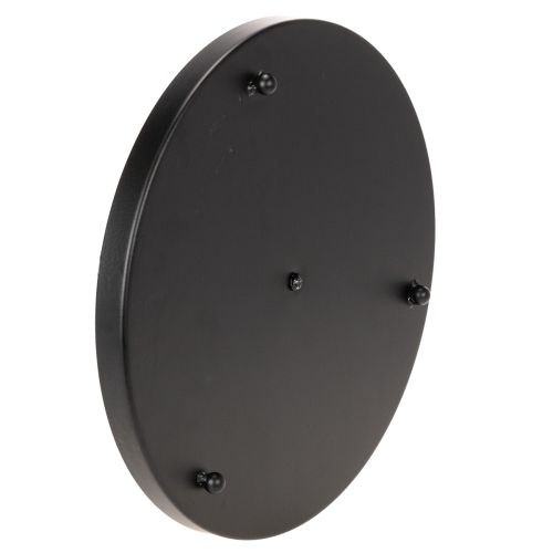Soporte redondo de metal de tres niveles para servir, ideal para la decoración de mesas de varios niveles, 61 cm. | Floristik24.es