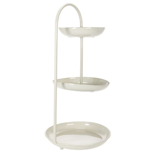 Artículo Decoración de mesa de tres niveles, ideal para salas de estar, ocasiones, bodas, 55 cm.