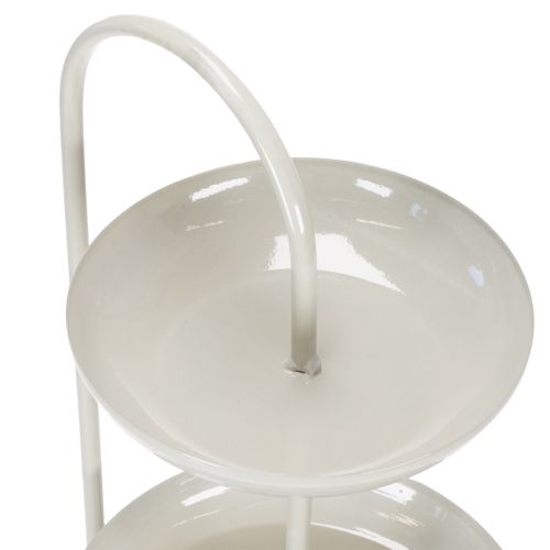 Artículo Decoración de mesa de tres niveles, ideal para salas de estar, ocasiones especiales, bodas, 55 cm.