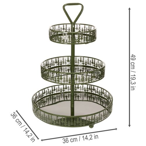 Soporte metálico escalonado