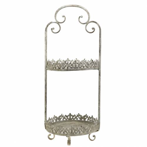 Floristik24 Etagere gris antiguo Al 66,5 cm