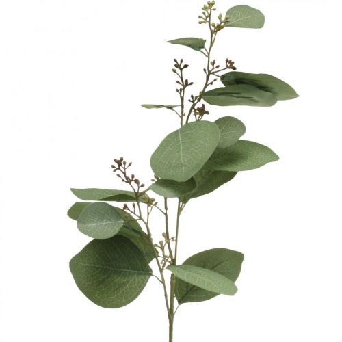 Rama artificial deco eucalipto con cogollos planta artificial 60cm