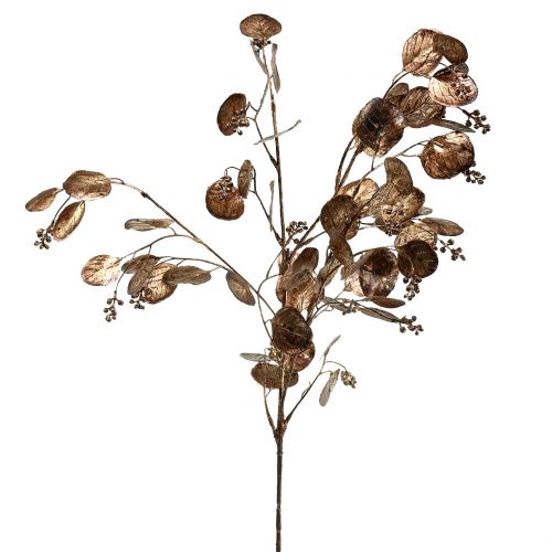 Floristik24 Rama de eucalipto artificial cobre 76cm