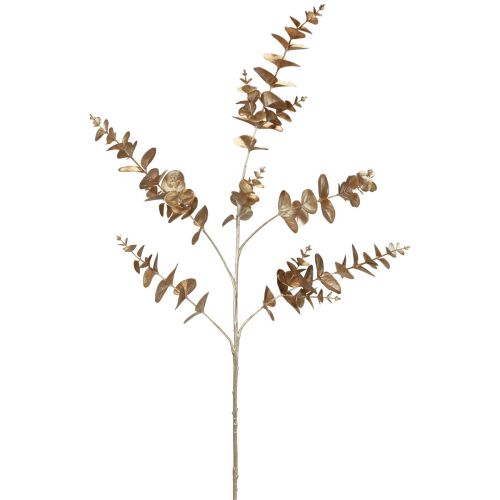 Floristik24 Eucalipto rama de eucalipto artificial metálico L105cm