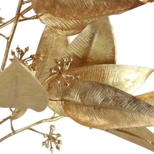 Artículo Lancetas Artificiales Eucalipto Rama Eucalipto Oro 95cm