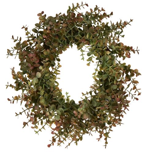 Floristik24 Corona de eucalipto artificial decoración otoñal eucalipto Ø36cm
