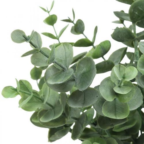Floristik24 Rama de eucalipto verde decoración de eucalipto artificial en púa 36cm