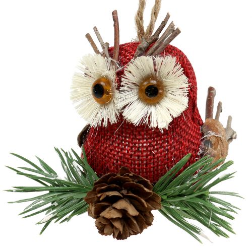 Floristik24 Búho para colgar decoración de otoño 3 piezas
