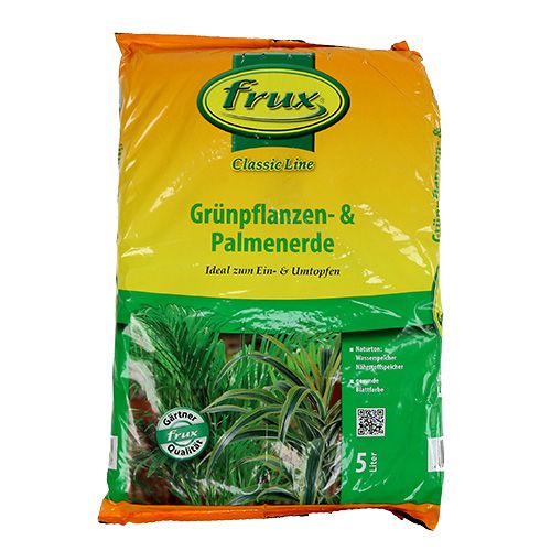 Floristik24 FRUX tierra planta verde y tierra de palma 5l