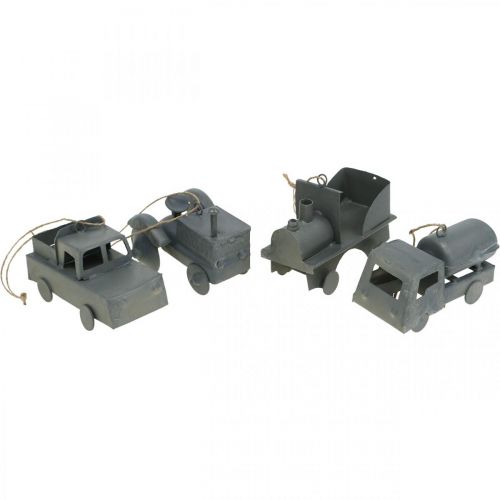 Artículo Vehículos metal para colgar clasificados 9-10cm 4uds