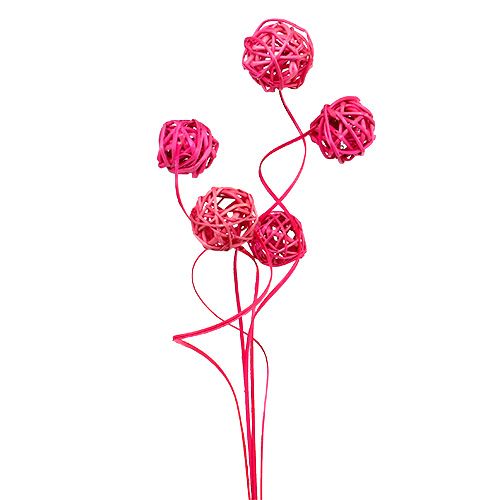 Floristik24 Fancy Ting Ting rosa 25uds