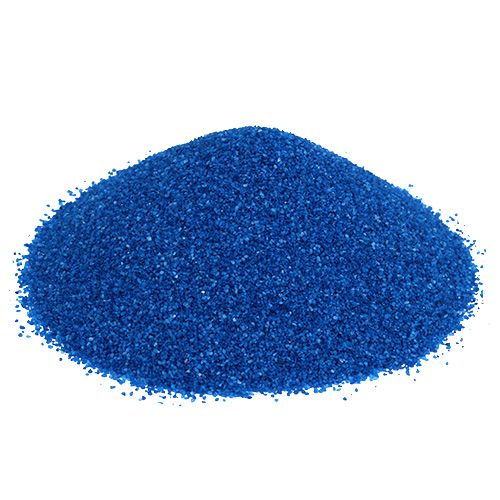 Artículo Arena coloreada 0,5mm azul oscuro 2kg
