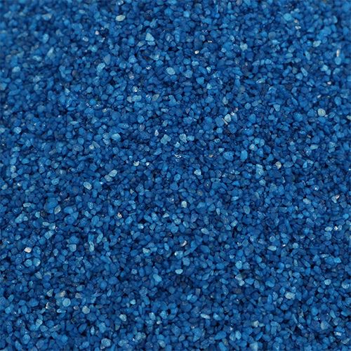 Artículo Arena coloreada 0,5mm azul oscuro 2kg