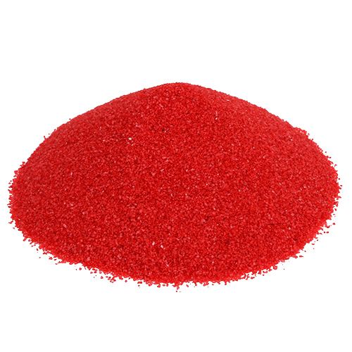 Floristik24 Color arena 0.5mm rojo 2kg