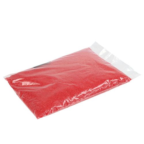 Floristik24 Color arena 0.5mm rojo 2kg