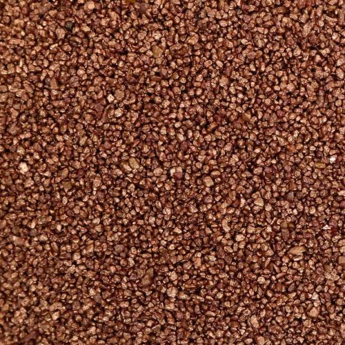 Arena de color cobre arena decorativa marrón Ø0.5mm 2kg