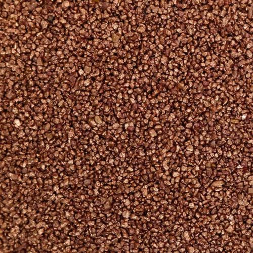 Color arena cobre decorativa arena marrón Ø0.5mm 2kg