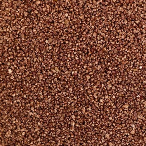 Artículo Color arena cobre decorativa arena marrón Ø0.5mm 2kg