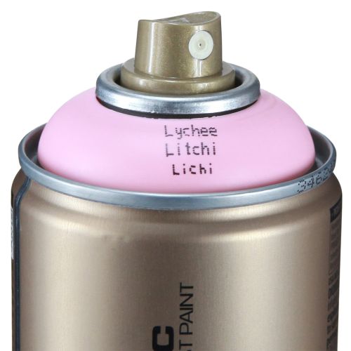 Artículo Pintura en aerosol color rosa lichi pintura en aerosol Montana Gold 400ml