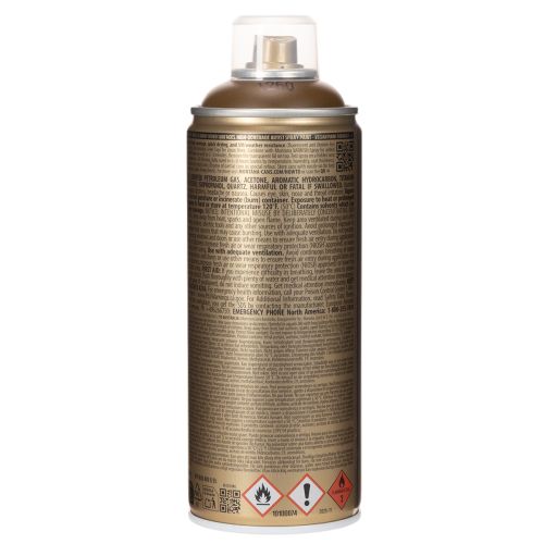 Pintura en aerosol Montana Gold Brown de 400 ml para decoración y manualidades. | Floristik24.es